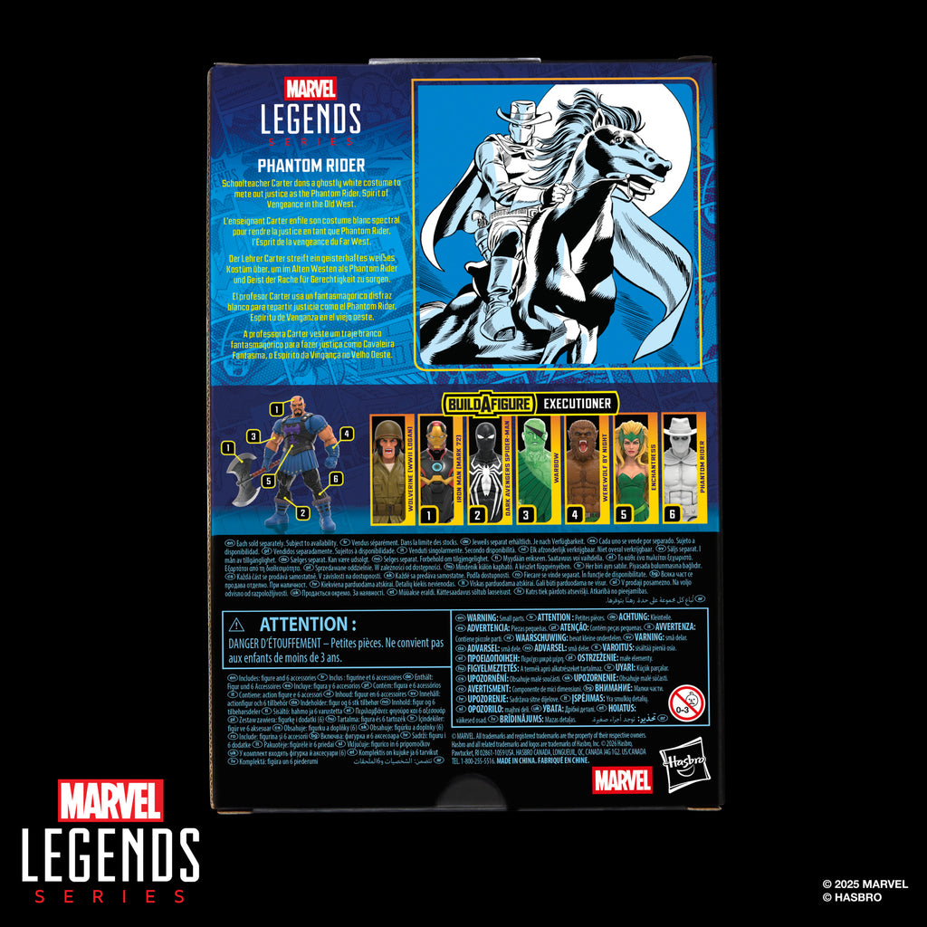 Pré-venda - Figura Phantom Rider - Marvel Legends Series - Hasbro