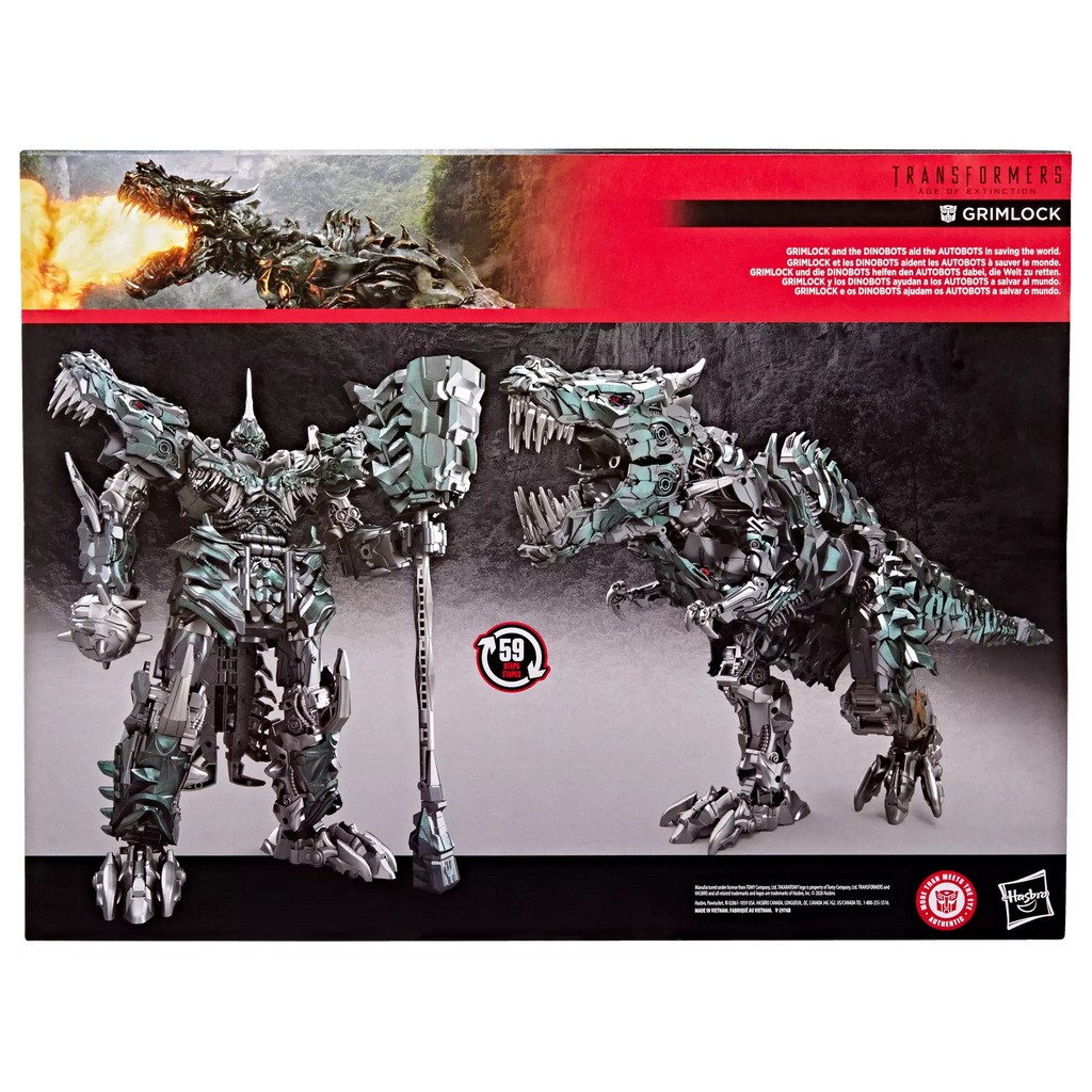 Pré-Venda - Figura Grimlock – Transformers – Generations – Hasbro