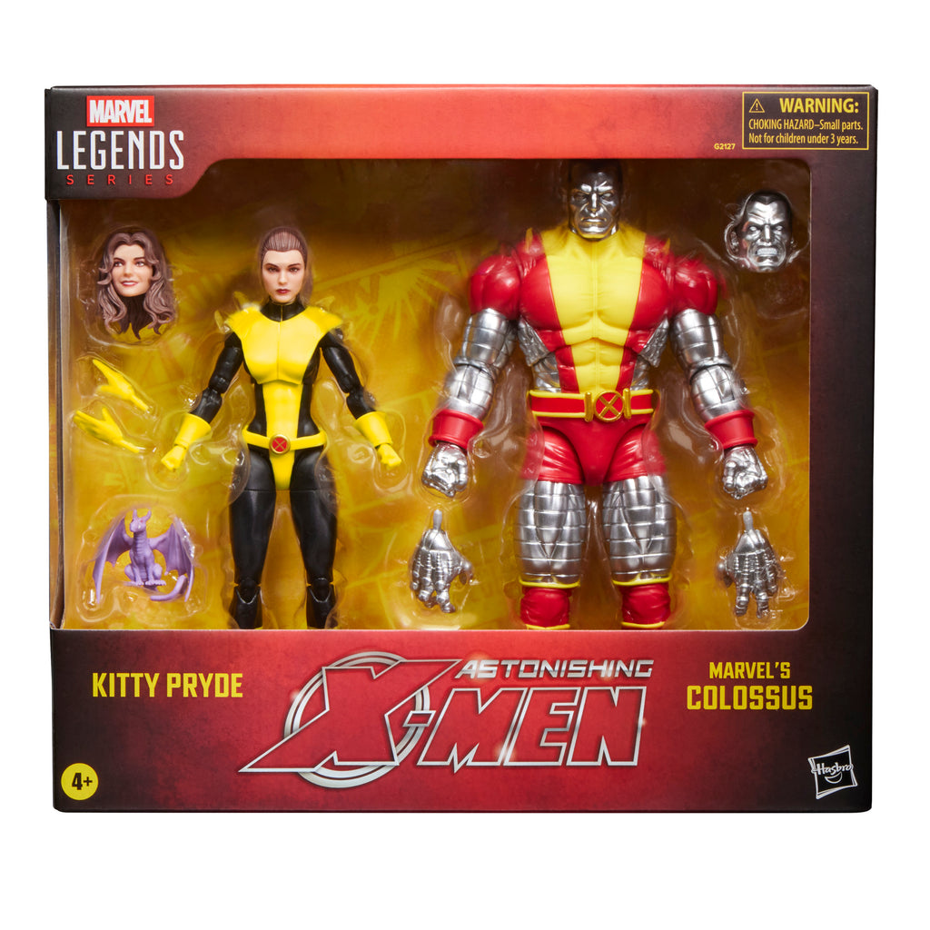 Pré-Venda - Figuras Kitty Pryde & Colossus – Marvel Legends – Hasbro