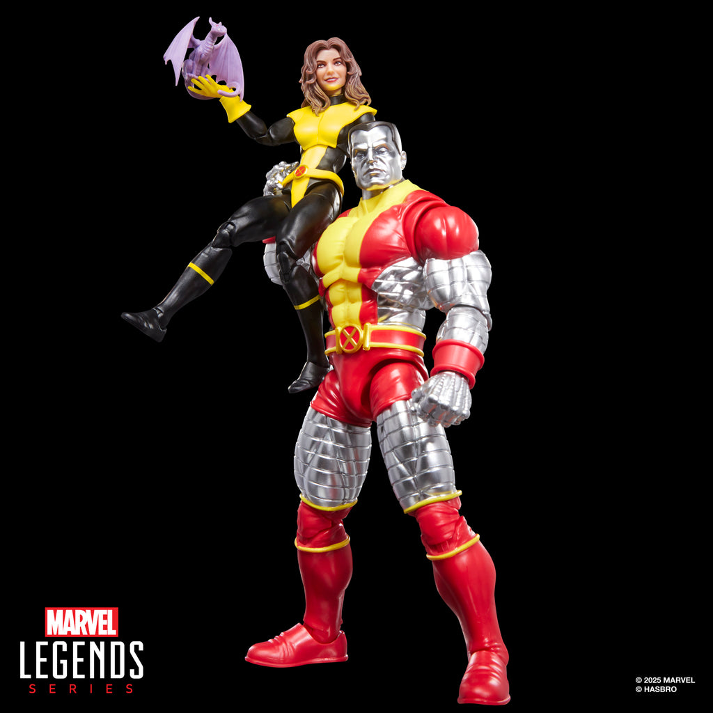 Pré-Venda - Figuras Kitty Pryde & Colossus – Marvel Legends – Hasbro