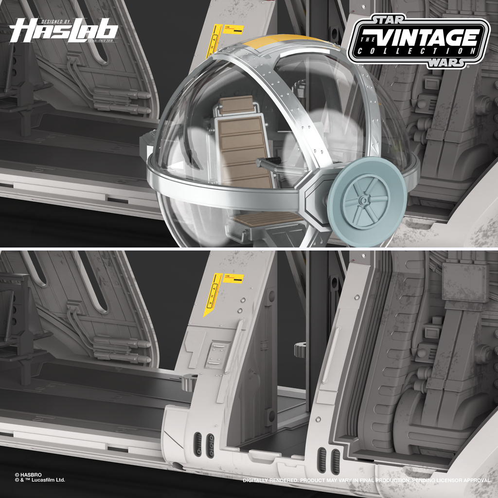 Pré-venda - Nave LAAT Low Altitude Assault Transport  - Star Wars Vintage Collection Haslab - Hasbro