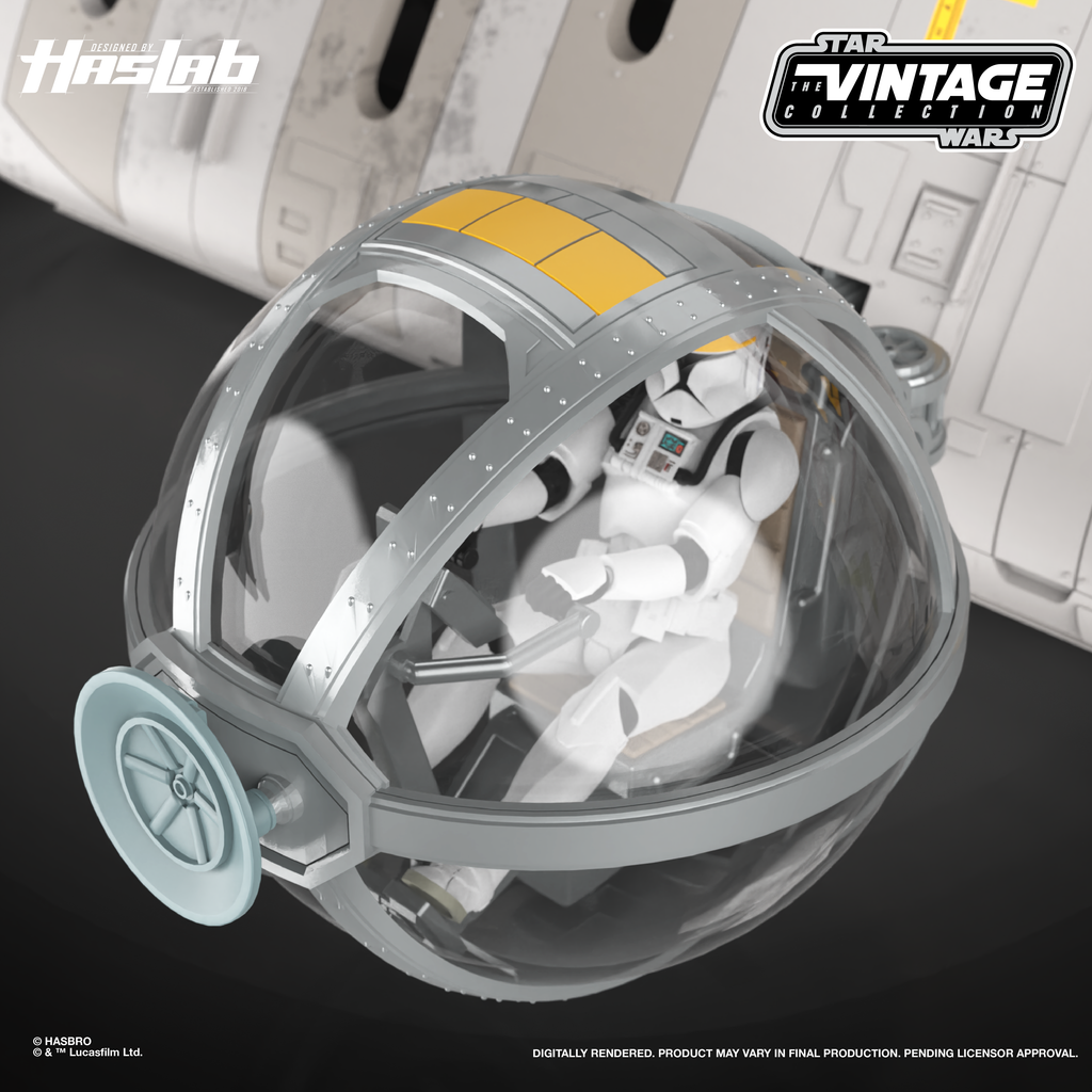 Pré-venda - Nave LAAT Low Altitude Assault Transport  - Star Wars Vintage Collection Haslab - Hasbro