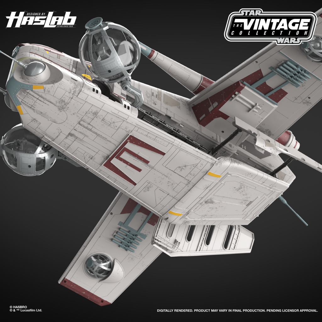 Pré-venda - Nave LAAT Low Altitude Assault Transport  - Star Wars Vintage Collection Haslab - Hasbro