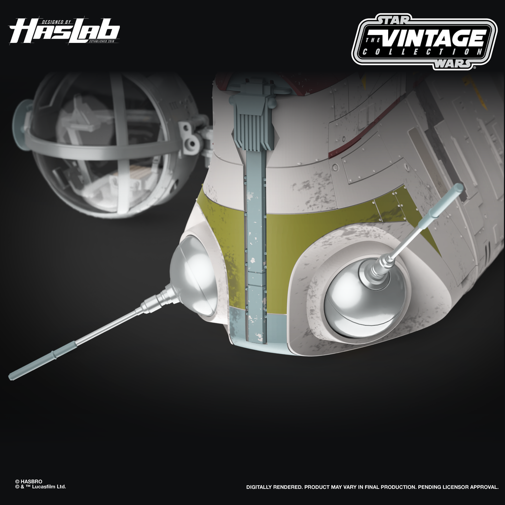 Pré-venda - Nave LAAT Low Altitude Assault Transport  - Star Wars Vintage Collection Haslab - Hasbro