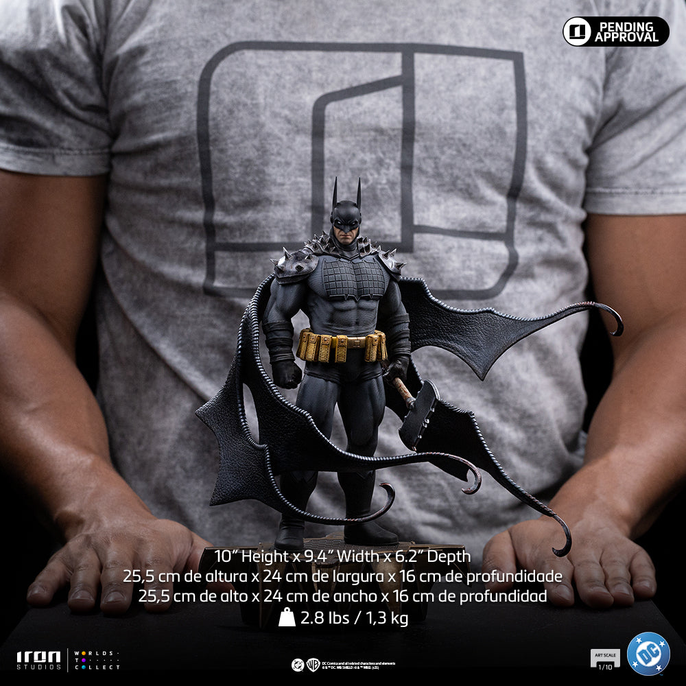 Voucher Pré-venda - Estátua Batman Absolute – DC Comics – Art Scale 1/10 – Iron Studios