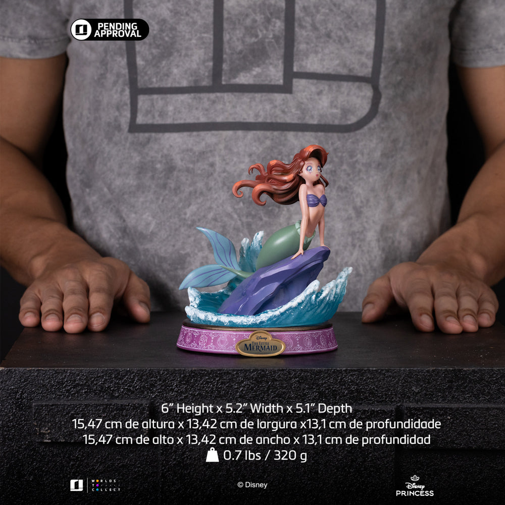 Estátua Ariel - Disney's Princess - Iron Studios