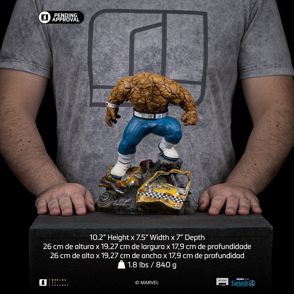 Voucher Pré Venda - Estátua  The Thing (Exclusive Version) - Fantastic Four - Art Scale 1/10 - Iron Studios