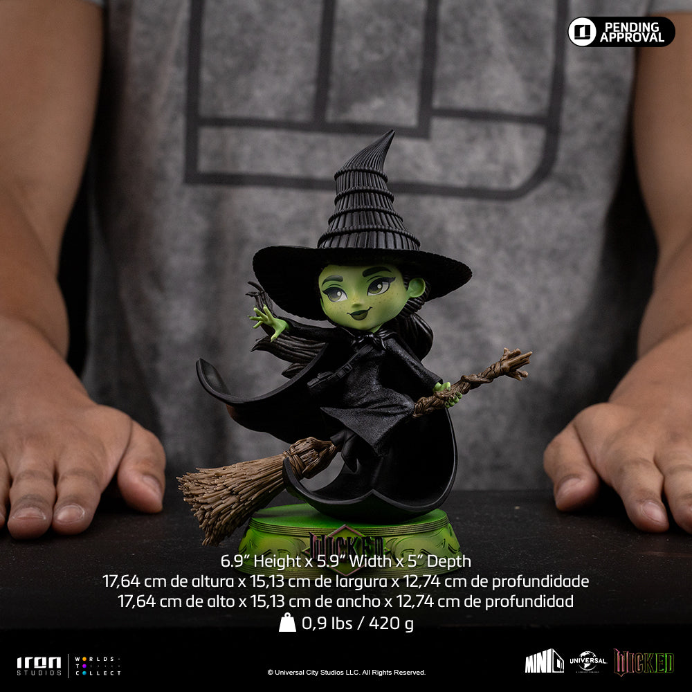 Pré-venda - Estátua Elphaba – Wicked – MiniCo – Iron Studios