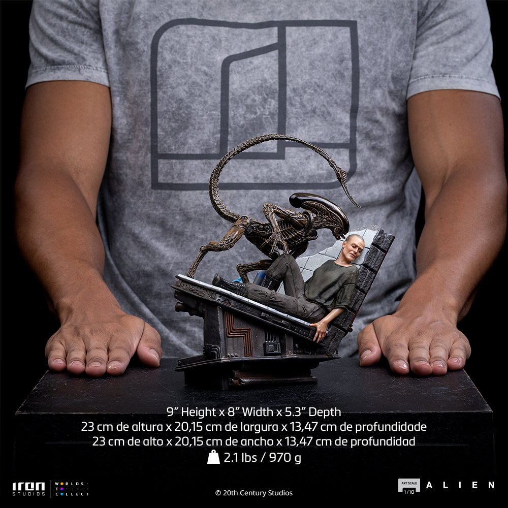 Voucher Pré-venda - Estátua Ellen Ripley and Dog Alien - Alien 3 - Art Scale 1/10 - Iron Studios