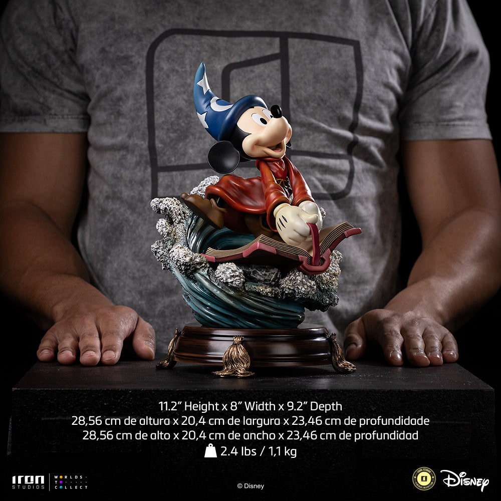 Voucher Pré Venda - Estátua Sorcerer Mickey - Disney Classics - Vintage Collection - Iron Studios