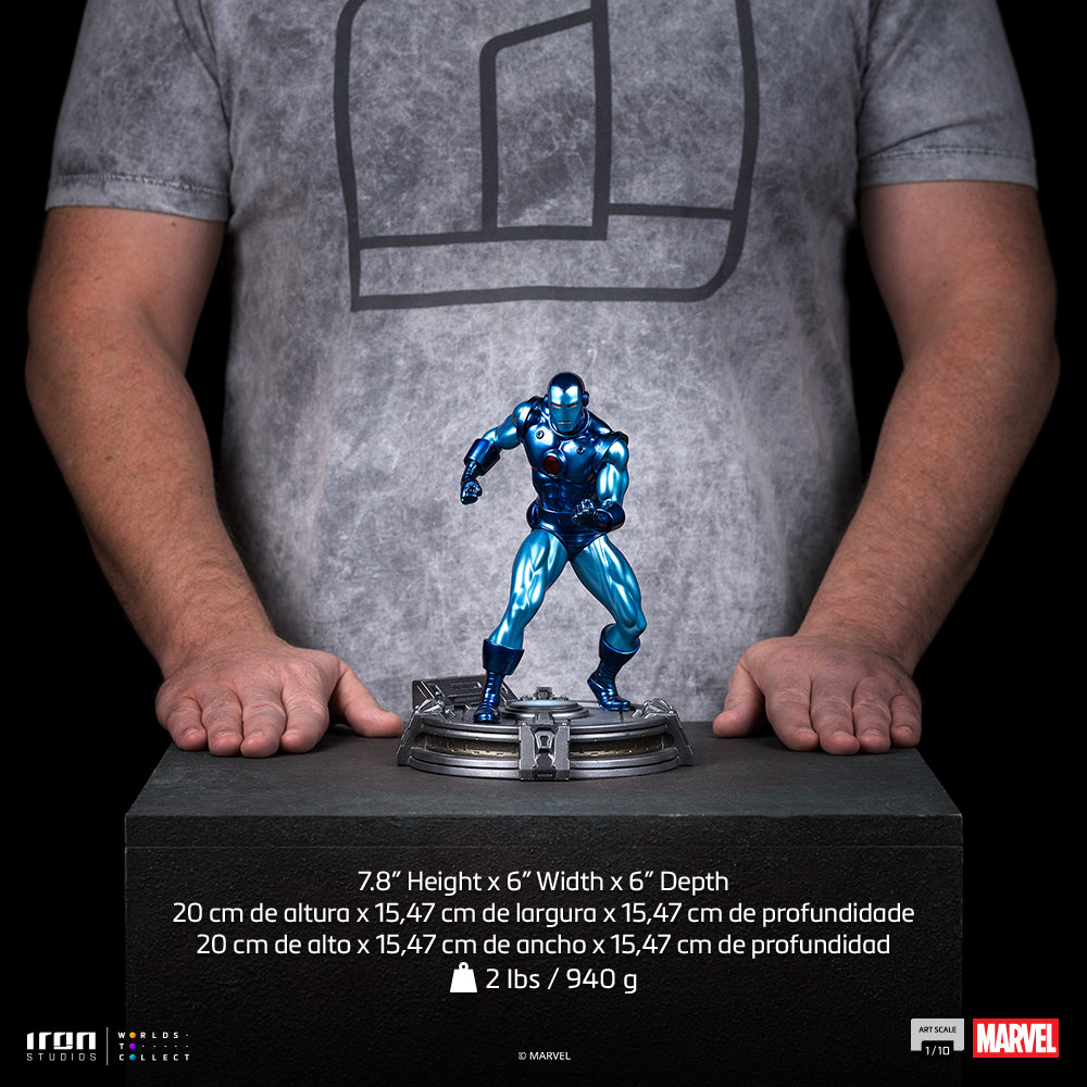 Estátua Iron Man Stealth - Marvel Comics - Art Scale 1/10 - Iron Studios