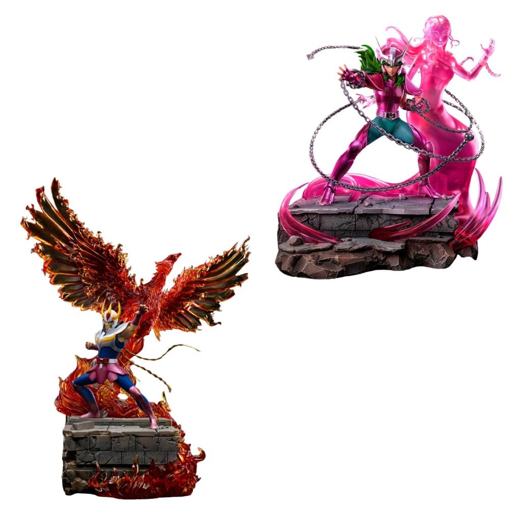 Bundle Ikki e Shun Deluxe - Saint Seiya - Art Scale 1/10 - Iron Studios