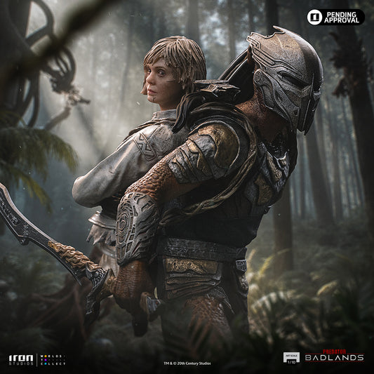 Voucher Pré-venda - Estátua Predator Dek & Thia - Predator: Badlands - Art Scale 1/10 - Iron Studios