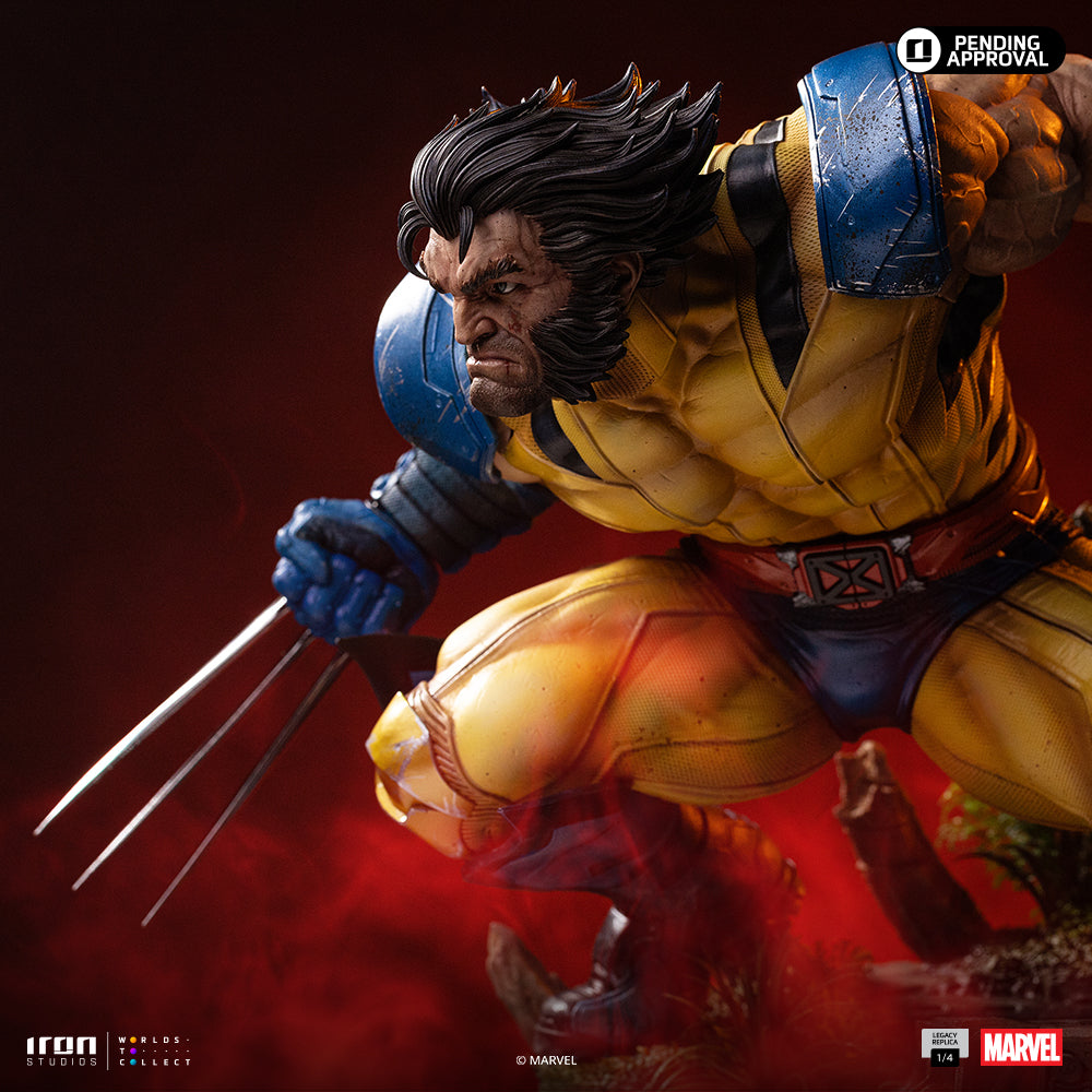 Voucher Pré-venda - Estátua Wolverine – Marvel Comics - Legacy Replica 1/4 – Iron Studios
