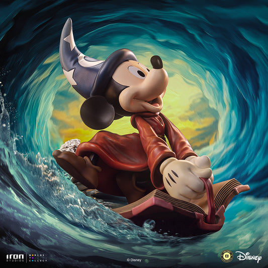 Voucher Pré Venda - Estátua Sorcerer Mickey - Disney Classics - Vintage Collection - Iron Studios