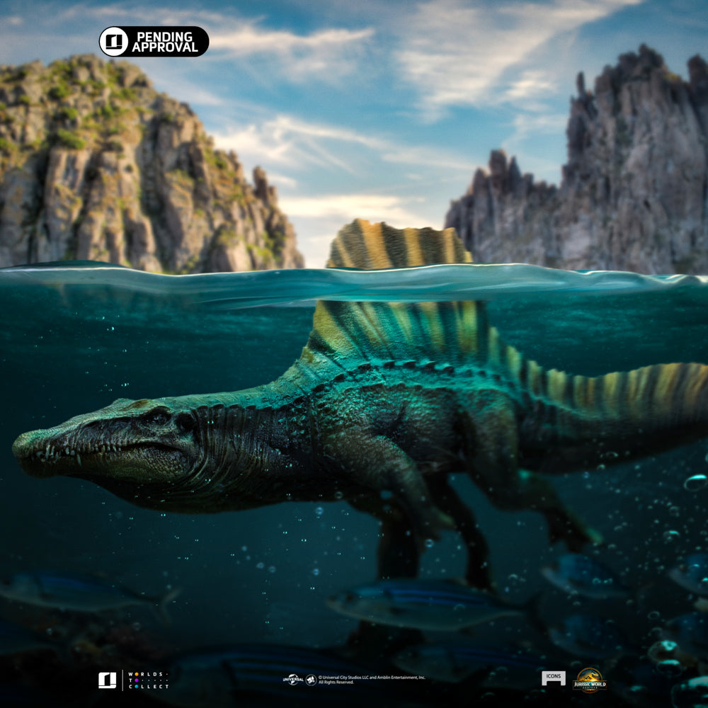 Voucher Pré Venda - Estátua  Spinosaurus - Jurassic World: Rebirth - Icons - Iron Studios