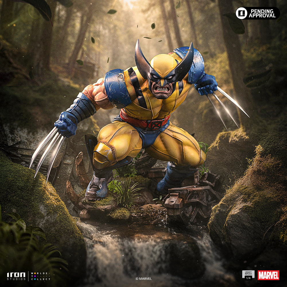Voucher Pré-venda - Estátua Wolverine – Marvel Comics - Legacy Replica 1/4 – Iron Studios