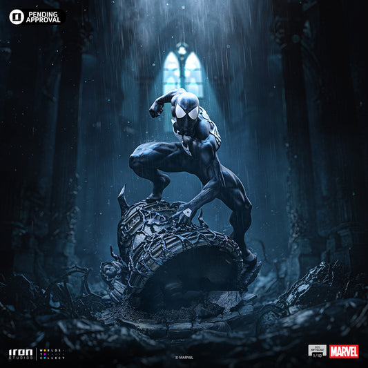 Voucher Pré-Venda - Estátua Spider-Man Black Costume - Marvel Comics Series 7 - Art Scale 1/10 - Iron Studios