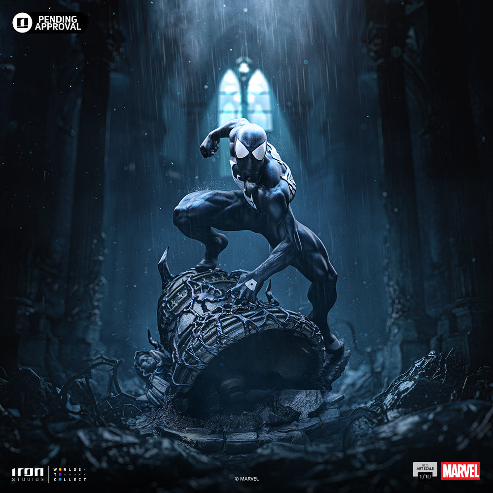 Voucher Pré-Venda - Estátua Spider-Man Black Costume - Marvel Comics Series 7 - Art Scale 1/10 - Iron Studios