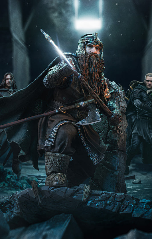 Voucher Pré Venda - Estátua  Gimli Unleashed - The Lord of the Rings - Art Scale 1/10 - Iron Studios