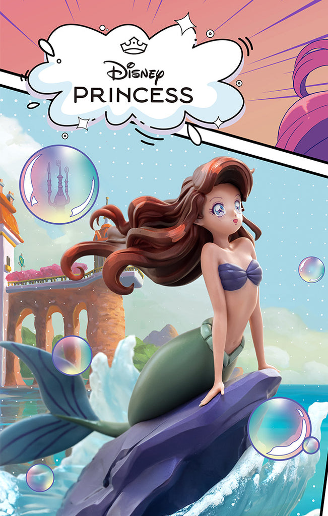 Voucher Pré Venda - Estátua Ariel - Disney's Princess - Iron Studios