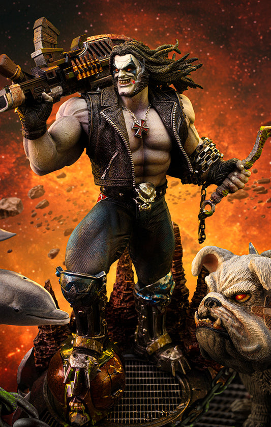 Estátua Lobo Unleashed - DC Comics - Art Scale 1/10 - Iron Studios