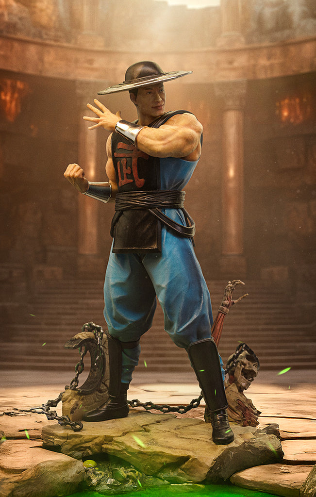 Estátua Kung Lao - Mortal Kombat - Art Scale 1/10 - Iron Studios