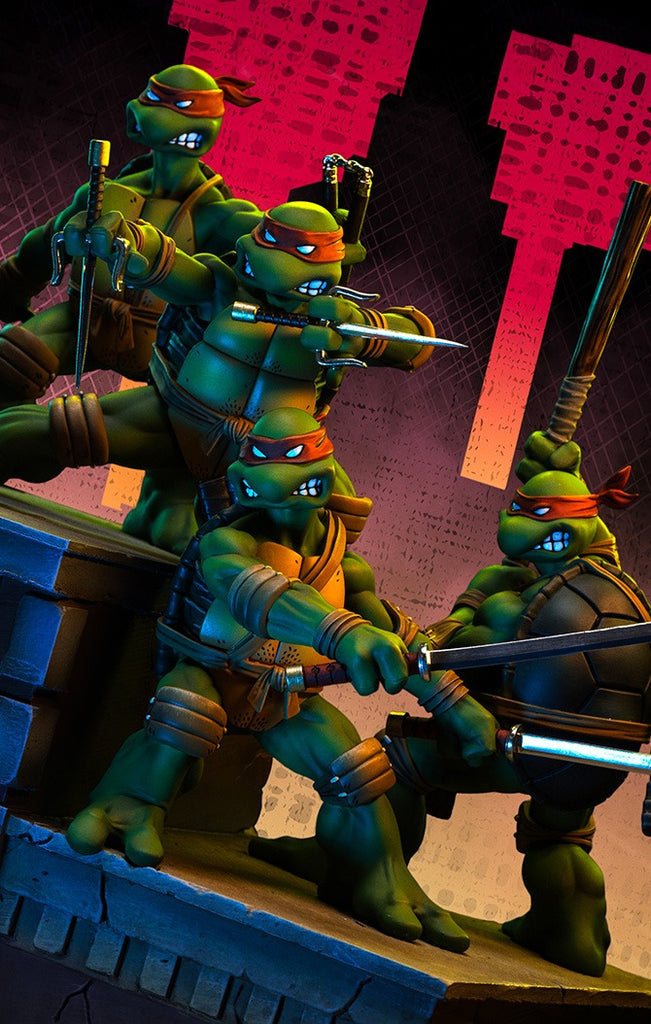 Voucher Pré Venda - Estátua  TMNT 1st Cover Set - Teenage Mutant Ninja Turtles - Art Scale 1/10 - Iron Studios