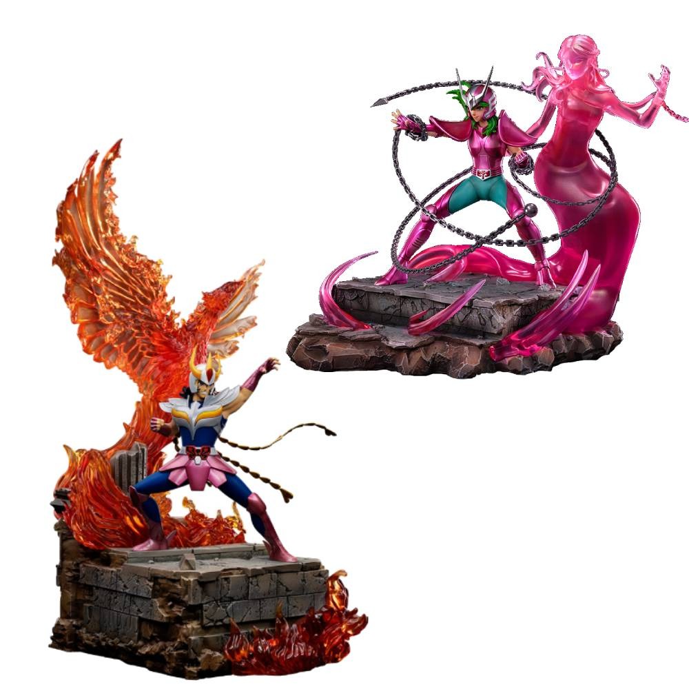 Bundle Ikki e Shun Deluxe - Saint Seiya - Art Scale 1/10 - Iron Studios