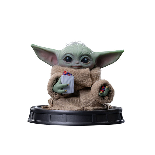 Voucher Pré-venda - Estátua Grogu Popcorn Time - Mandalorian and Grogu Movie - Grogu Collection - Iron Studios
