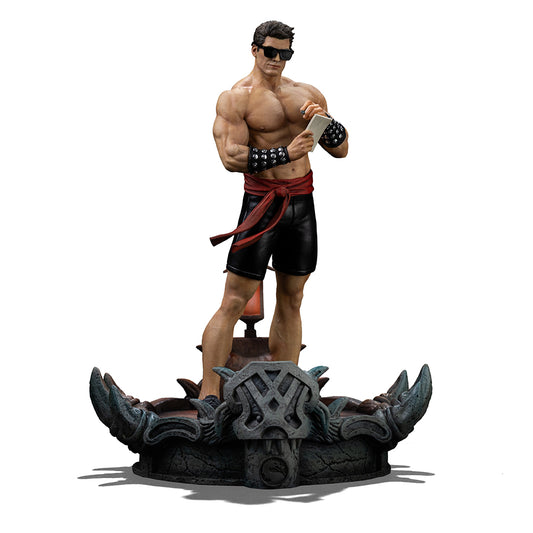 Voucher Pré-Venda - Estátua Johnny Cage - Mortal Kombat - Art Scale 1/10 - Iron Studios