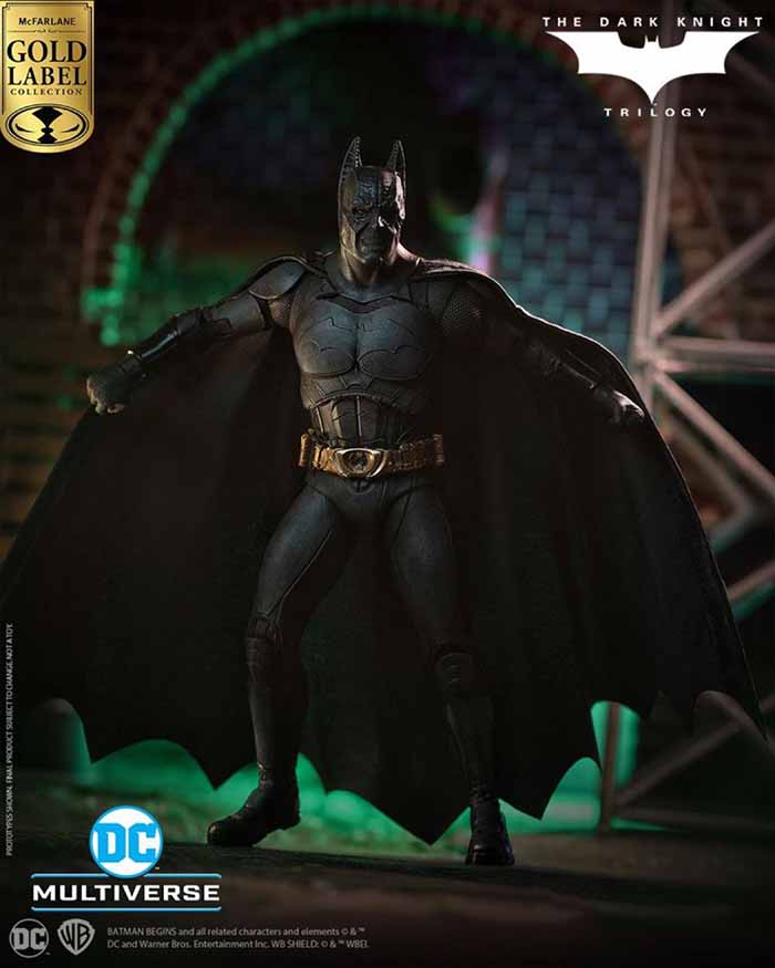Figura Batman Begins Chase Gold Label Multiverse Theatrical - DC Comics - 7