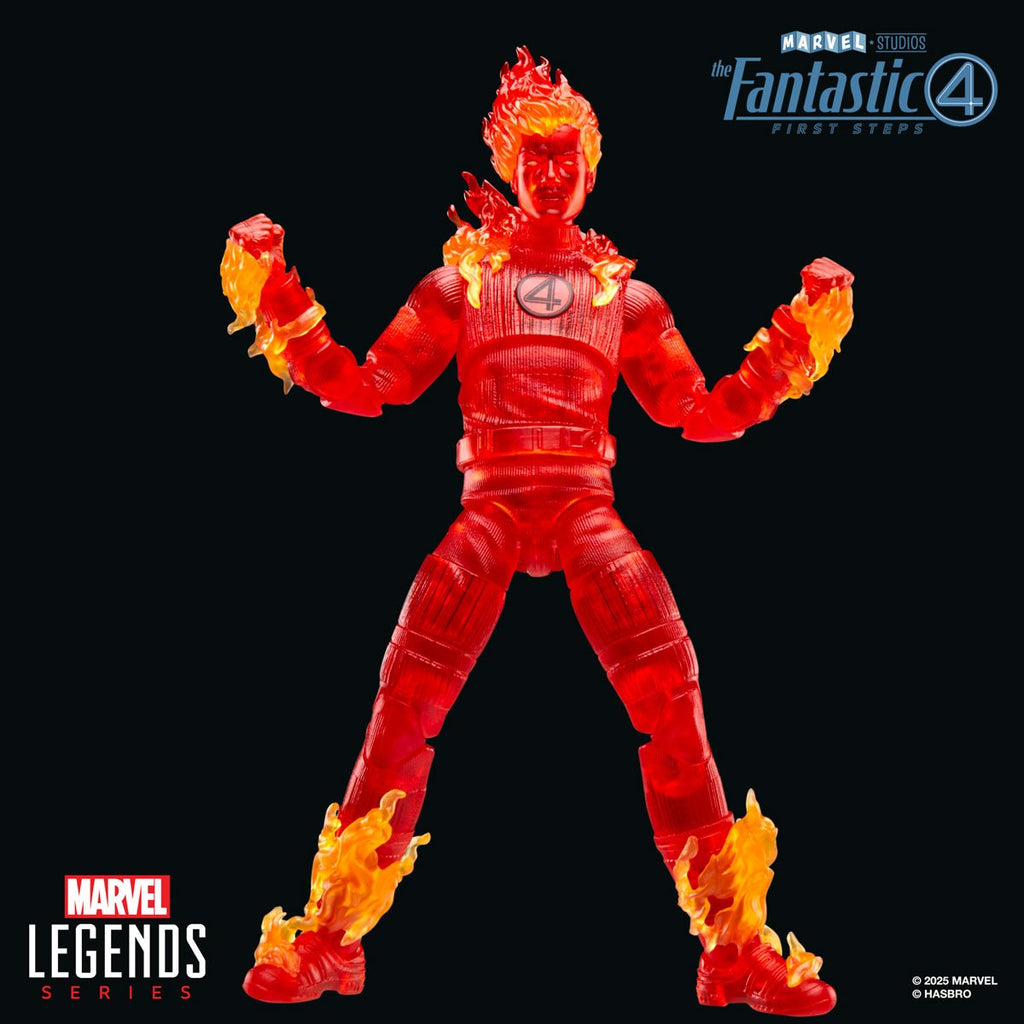 Figura Human Torch - Fantastic Four Movie - Marvel Legends Series - Hasbro