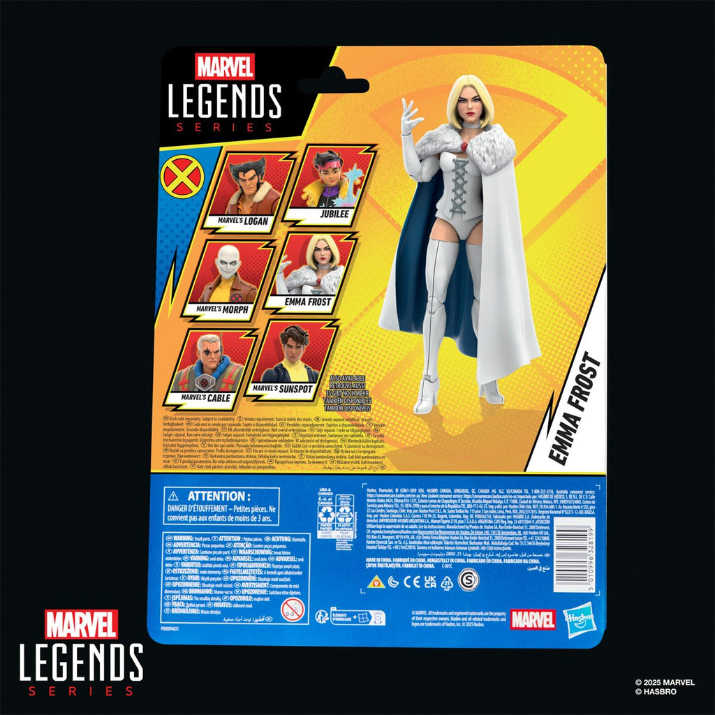 Pré-Venda - Figura Emma Frost - Marvel Legends X-Men '97 - Hasbro