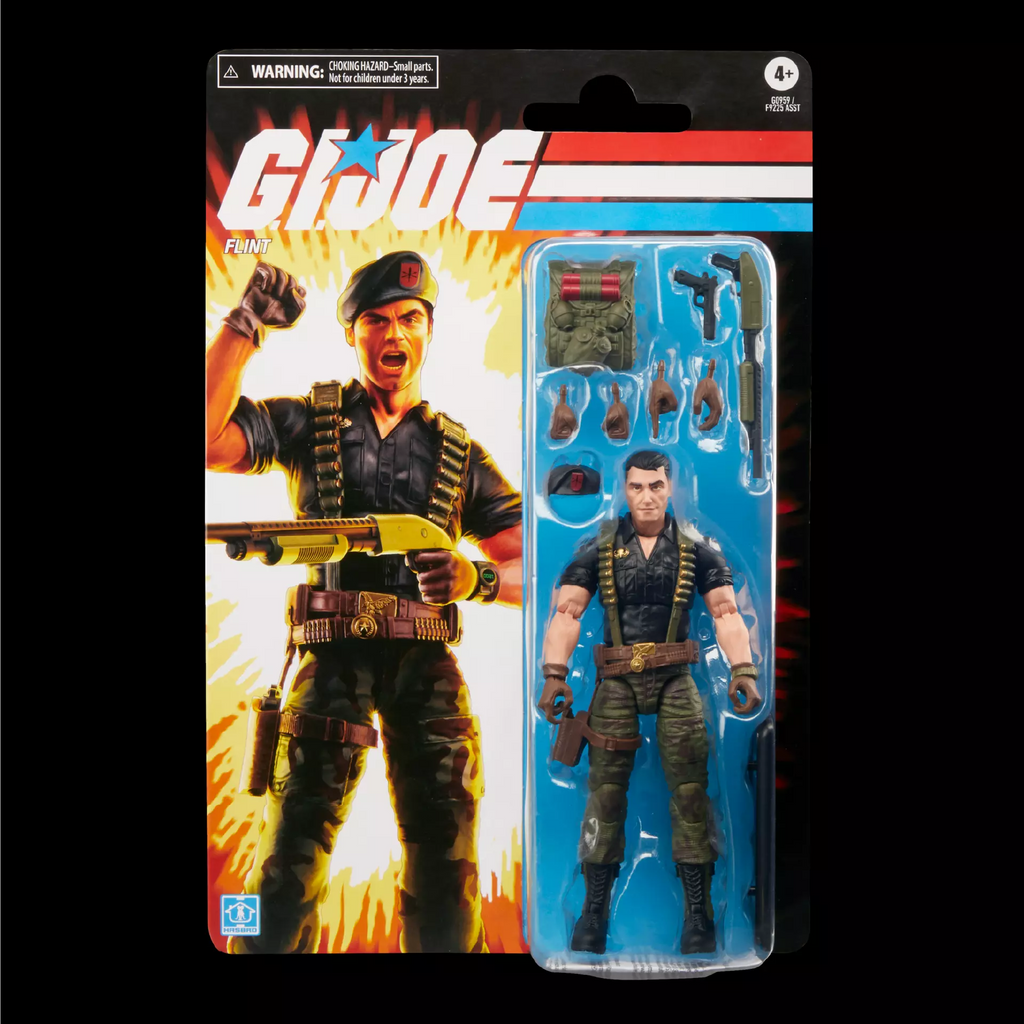 Pré-Venda - Figura Flint - G.I. Joe Classified Retro Collection - Hasbro