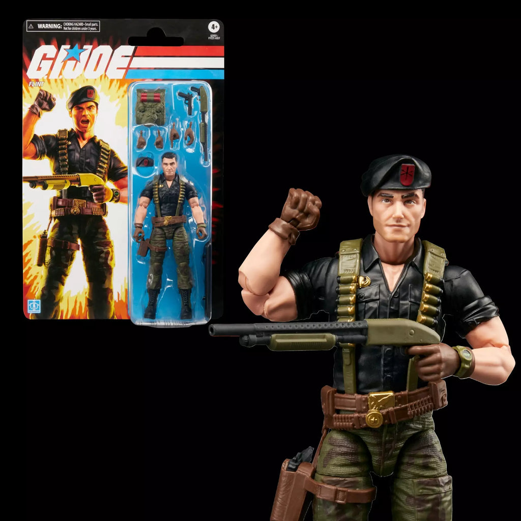 Pré-Venda - Figura Flint - G.I. Joe Classified Retro Collection - Hasbro