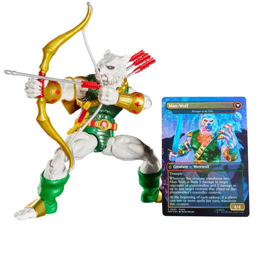 Pré-venda Man Wolf - Marvel Legends Series Magic: The Gathering Battle - Hasbro