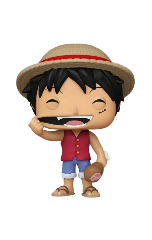 Luffy com Carne 1771 - One Piece POP! - FUNKO