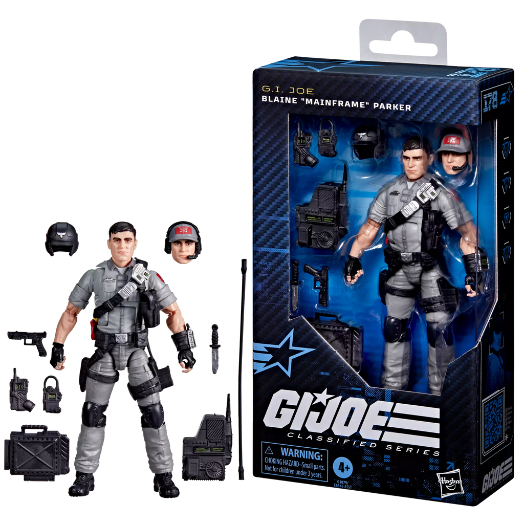 Pré-Venda - Figura Blaine Mainframe Parker - G.I. Joe Classified - Hasbro