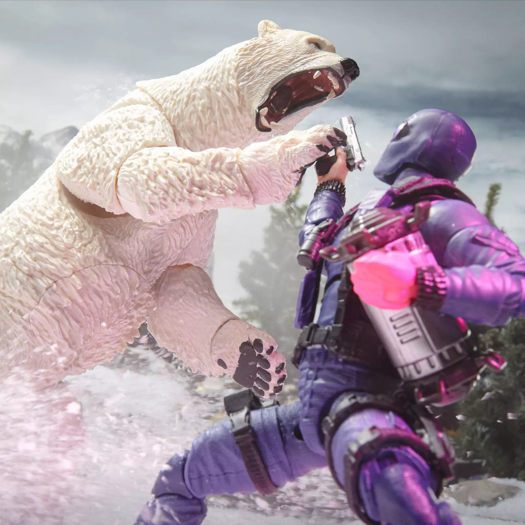 Pré-venda - Pack Snake Eyes & Urso Polar - G.I. Joe Classified - Hasbro