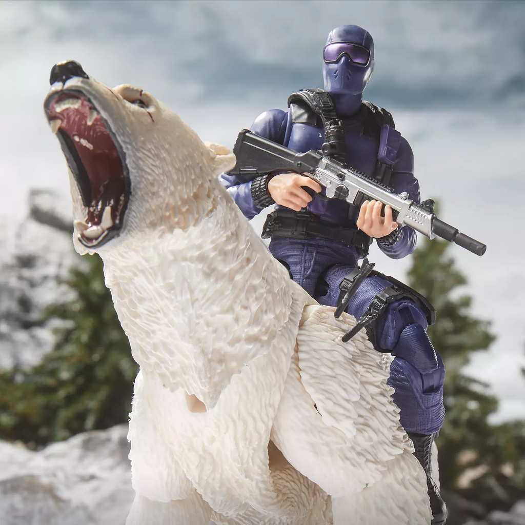 Pré-venda - Pack Snake Eyes & Urso Polar - G.I. Joe Classified - Hasbro