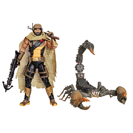 Pré-Venda - Figura Cobra Desert Scorpion & SKRP10N-25 pet - G.I. Joe Classified Deluxe - Hasbro