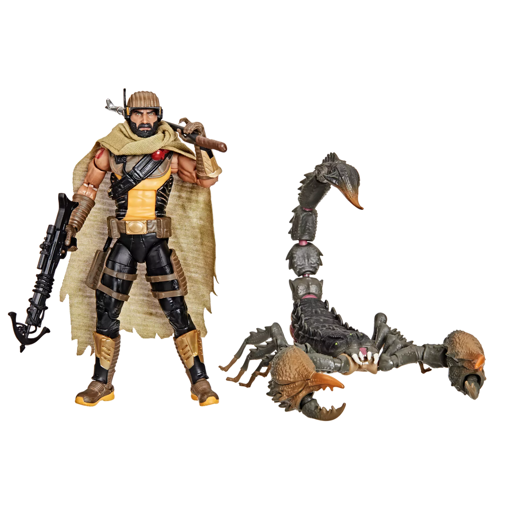 Pré-Venda - Figura Cobra Desert Scorpion & SKRP10N-25 pet - G.I. Joe Classified Deluxe - Hasbro