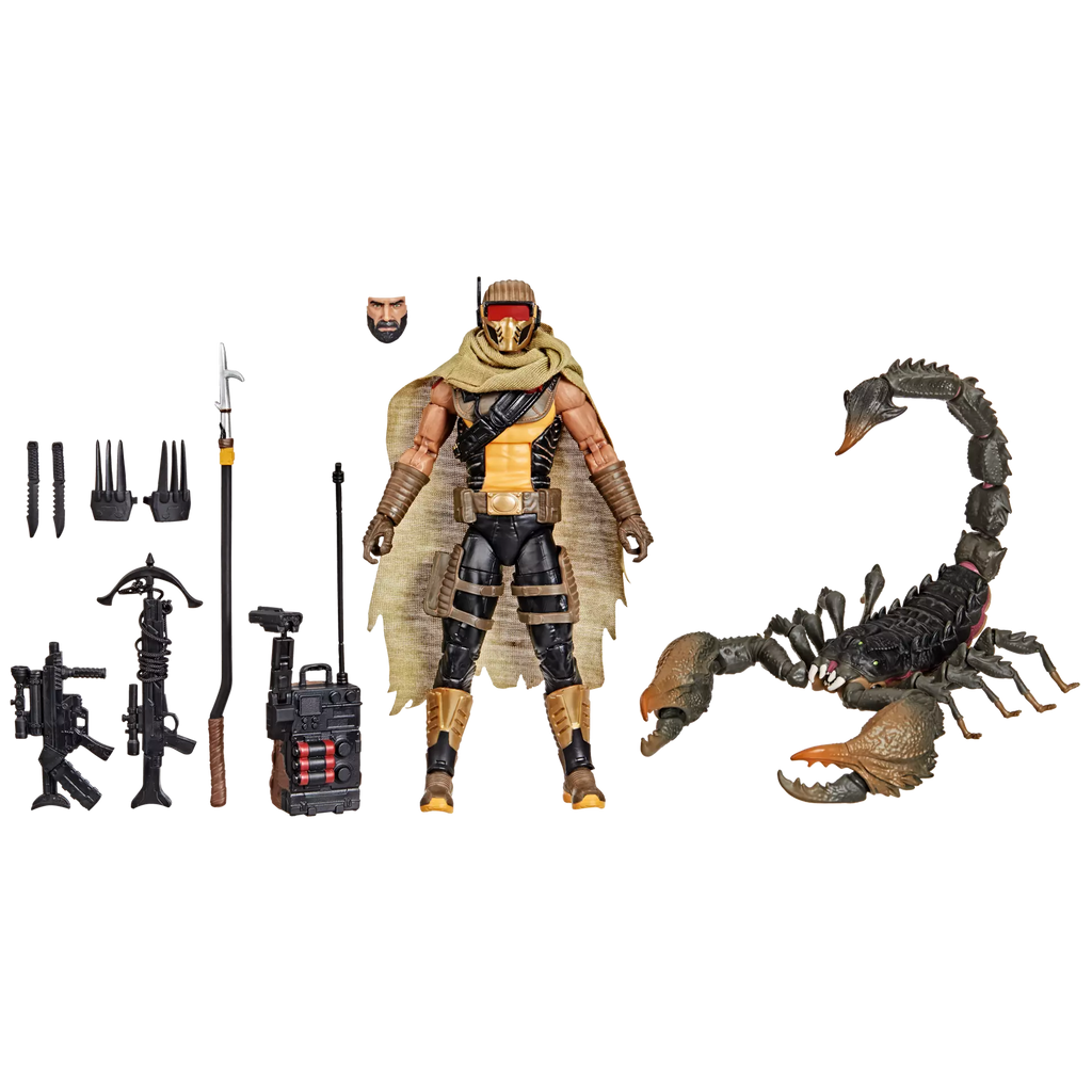 Pré-Venda - Figura Cobra Desert Scorpion & SKRP10N-25 pet - G.I. Joe Classified Deluxe - Hasbro