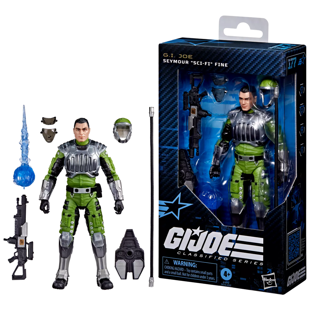 Pré-Venda - Figura Seymour Sci-Fi - G.I. Joe Classified - Hasbro