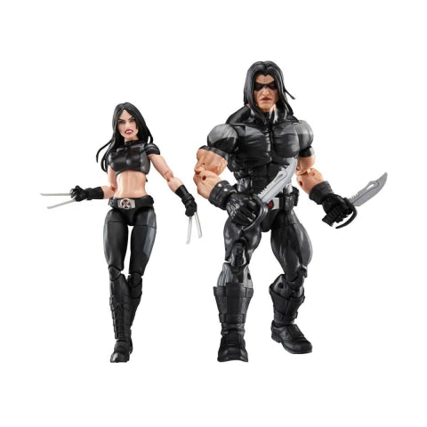Figura X-23 e Warpath - Marvel Legends Series - Hasbro