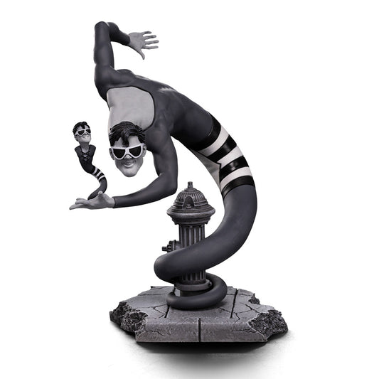 Estátua Plastic Man (B&W) Exclusive - DC Comics Series #9 - Art Scale 1/10 - Iron Studios